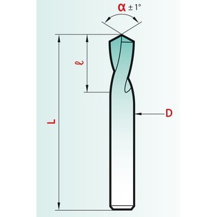 8195-h - 90°,  revêtu "hard'x"